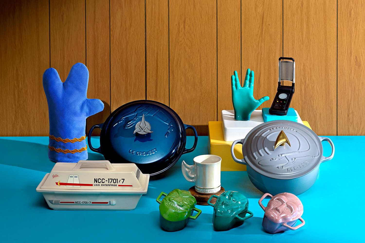 Le Creuset’s New Star Trek Collection Boldly Goes Where No Cookware Has Gone Before (and Starts at $35!)