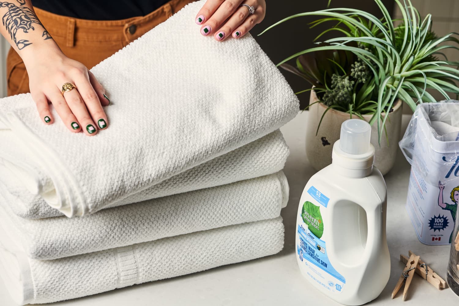 Spa-Quality Fresh, Clean Towels At Home, Easy, Affordable Ideas