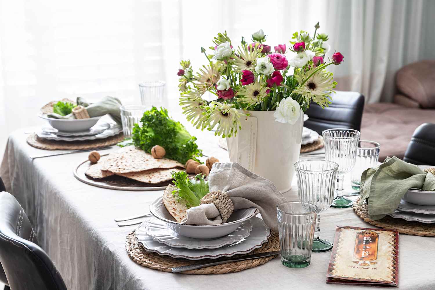 I Create a “KFP Area” for Passover Every Year, and It Keeps My Home So Organized Every Time