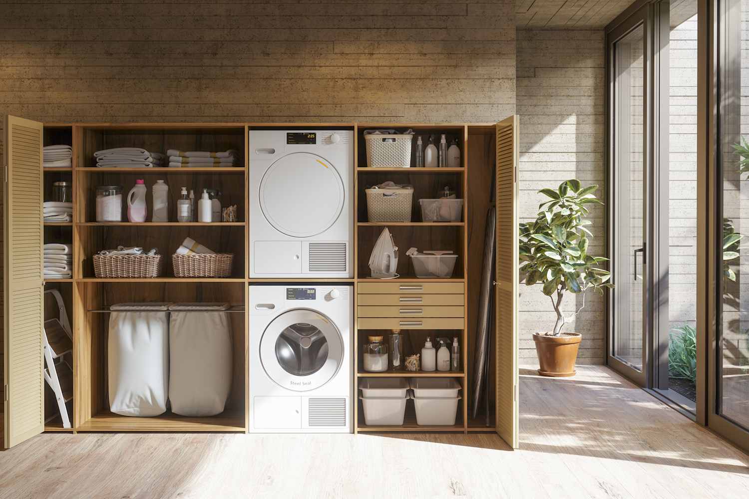 The Unexpected Laundry Room Layout That'll Trend in 2025 | Apartment ...