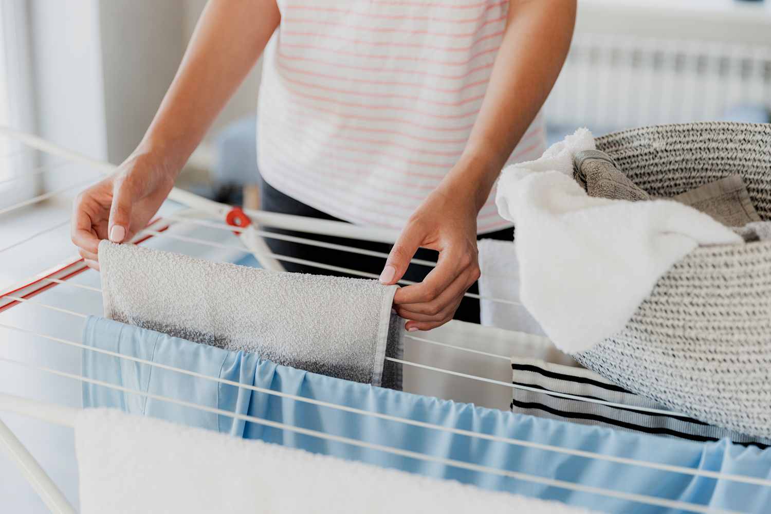 This Drying Rack Has Room for Clothes, Sweaters, and Shoes | Apartment ...