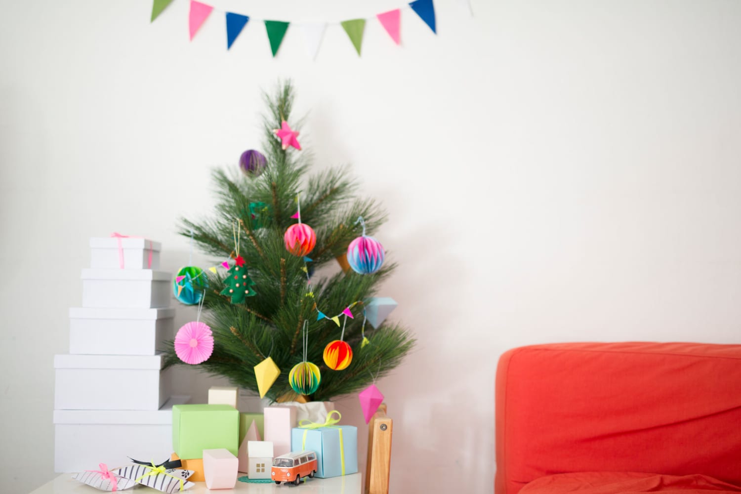 Christmas trees online at studio