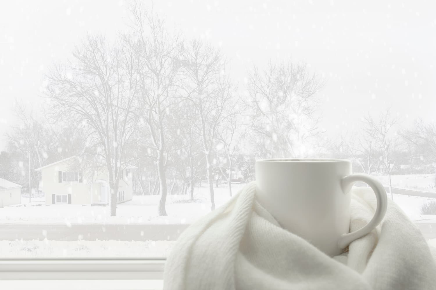 This Surprisingly Obvious (yet Effective) Trick Prevents Your Kitchen Windows from Fogging Up in Winter