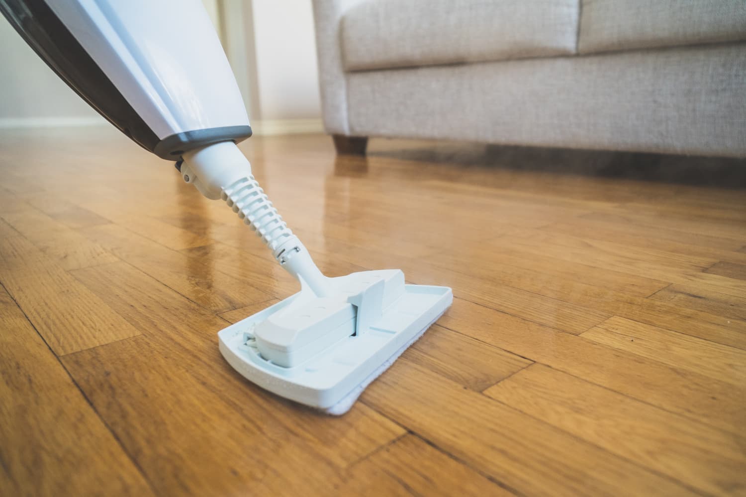 Bissell PowerSteamer Duo Steam Mop QVC Deal Apartment Therapy