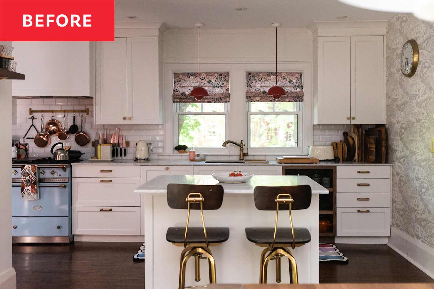 A Farmhouse Kitchen Gets a Midcentury Modern Moment - with a European Feel