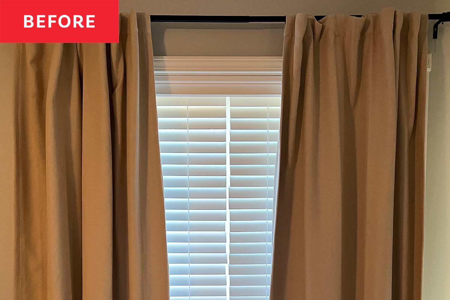 I Discovered a $15 Trick for Making My Cheap Curtains Look Designer