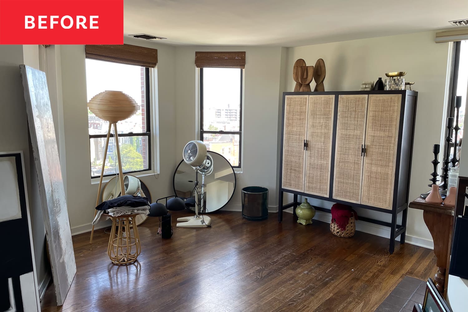 See an Awkward Dining Nook Transformed with Rich Brown Paint (and More!)