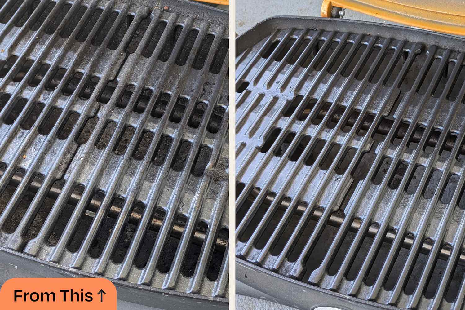 Skillet Removing Rust From Cast Iron Grill Oven Cleaner Cleaning