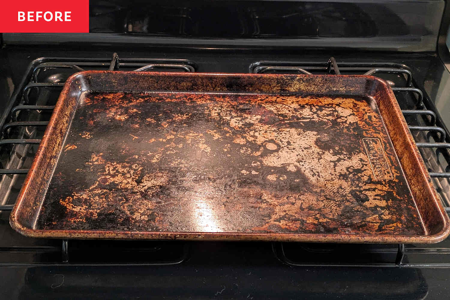 My Favorite Method for Cleaning Stained Baking Sheets Is Pure Magic (Not Vinegar!)