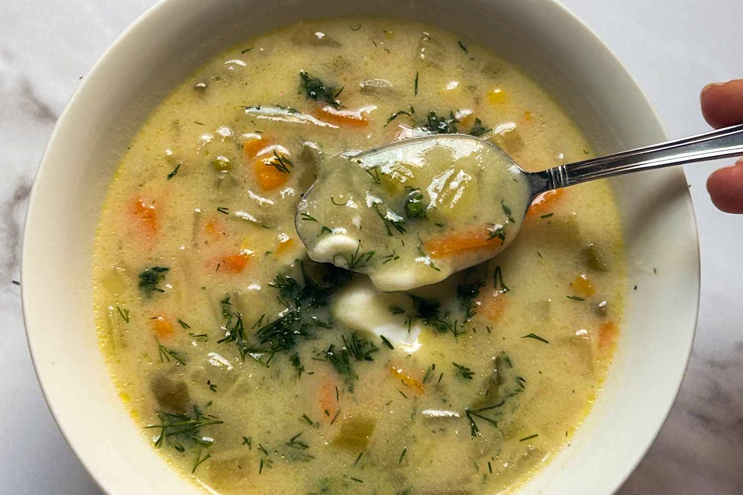 I Made Kristen Bell’s Delicious Pickle Soup Recipe