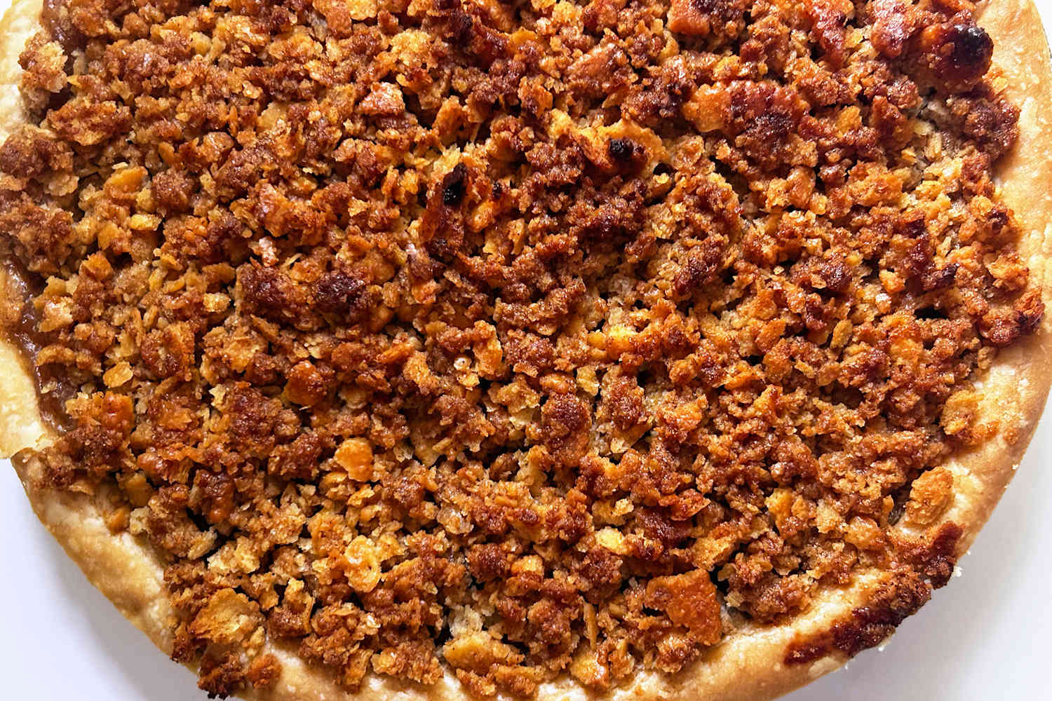 Der altmodische Apfelkuchen-Imitat, den ich diesen Herbst ständig esse