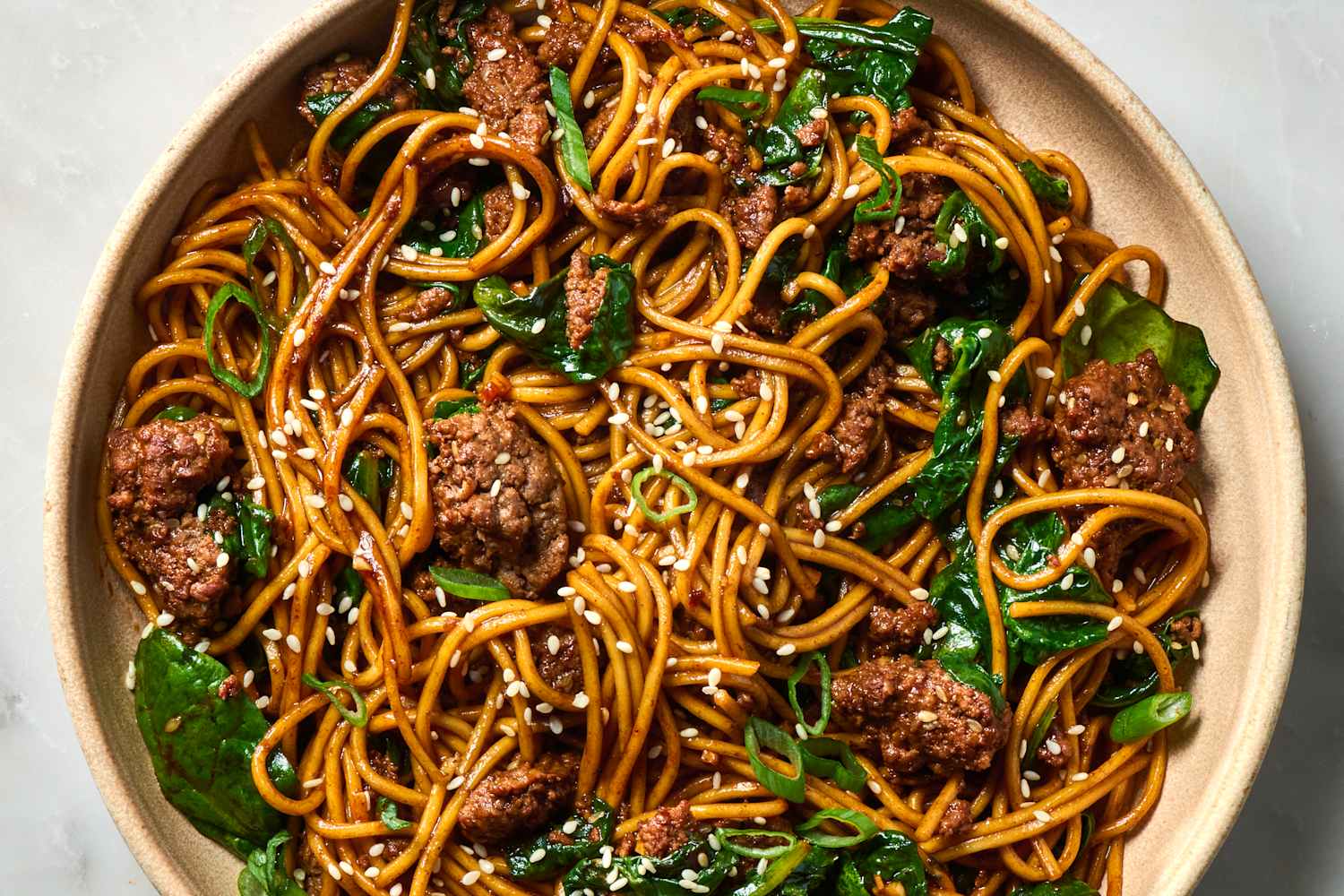 Ground Beef Sesame Noodles Recipe (So Easy!) - The Kitchn