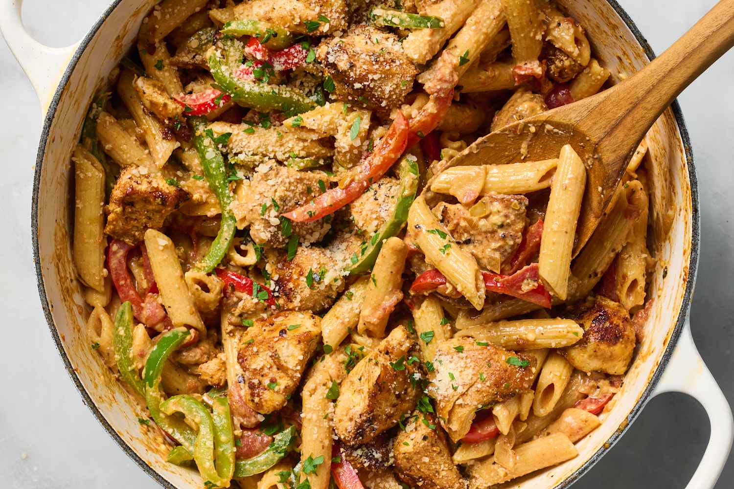 Cajun Chicken Pasta Recipe (So Creamy!) - The Kitchn
