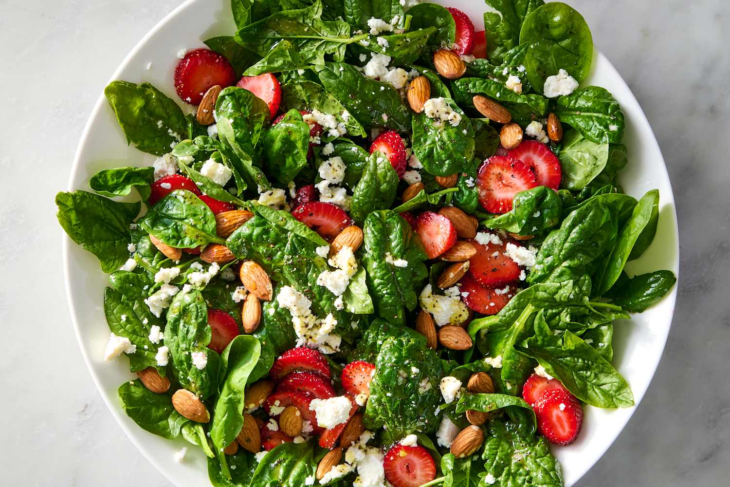 Strawberry Spinach Salad