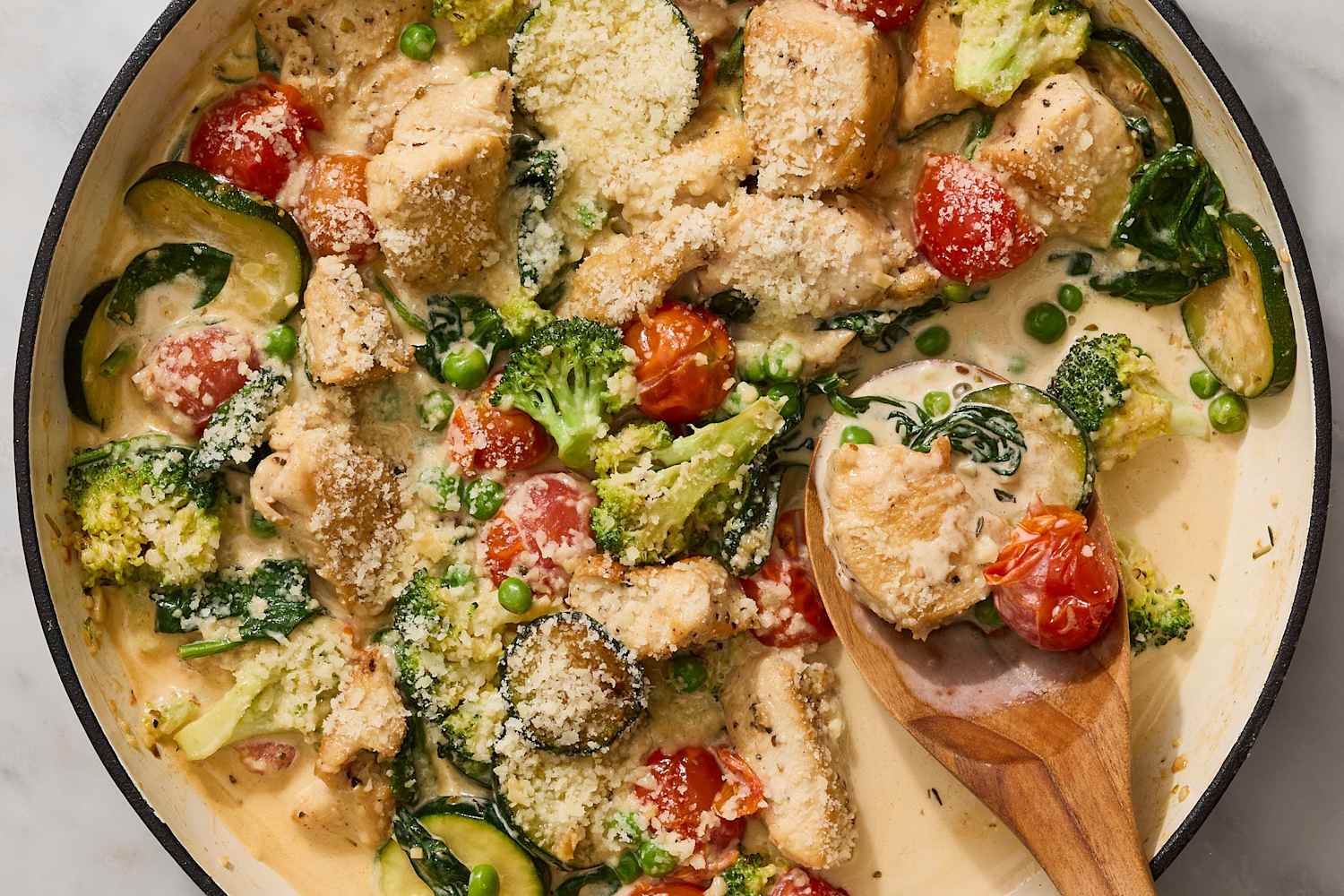 Chicken Primavera Bites Recipe | The Kitchn