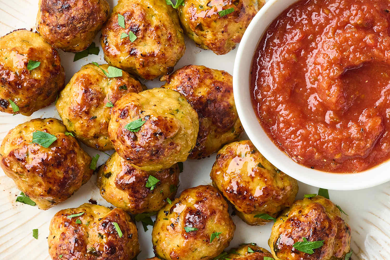 FoodWireDaily — Chicken Meatballs
