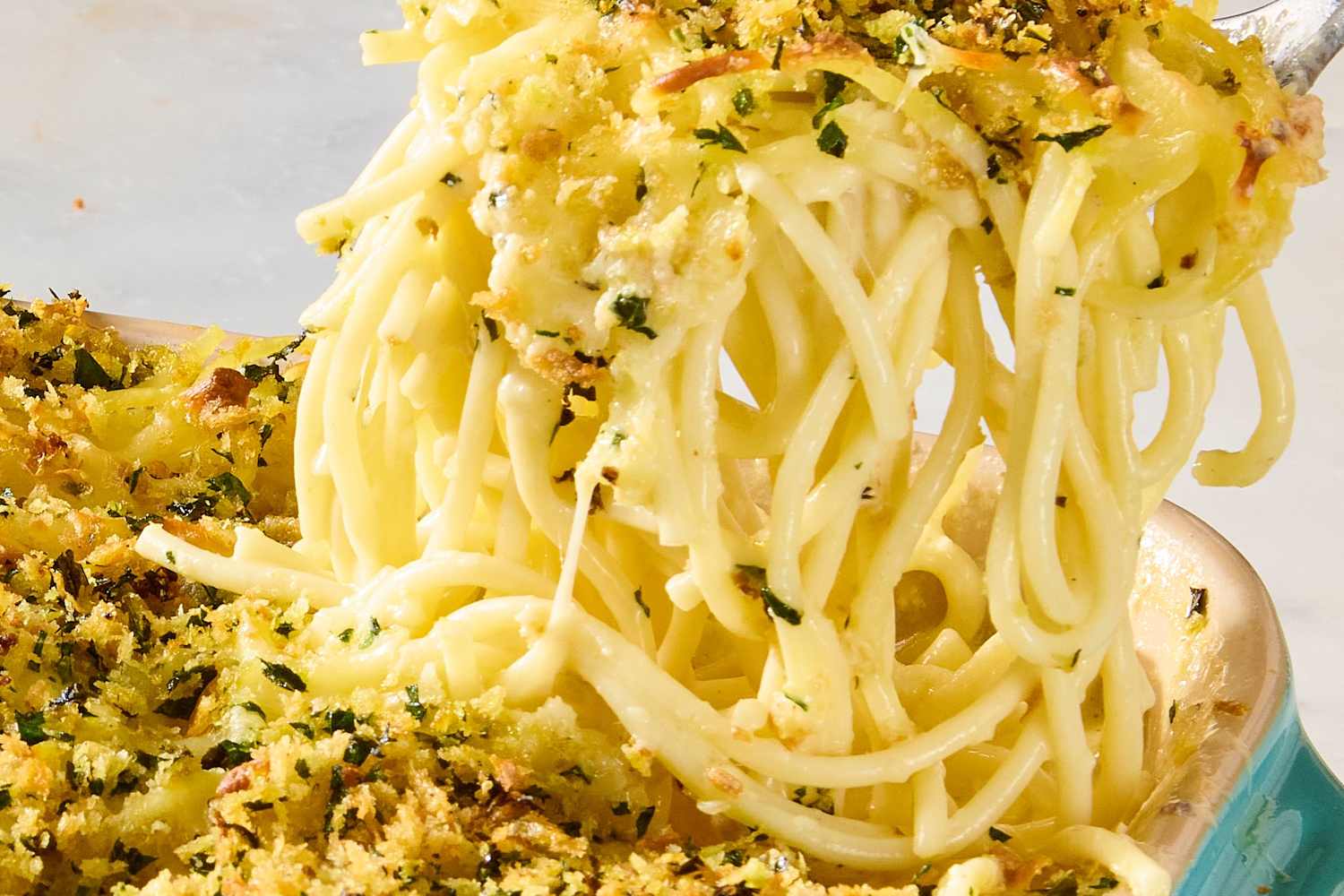 Caesar Baked Spaghetti Recipe | The Kitchn