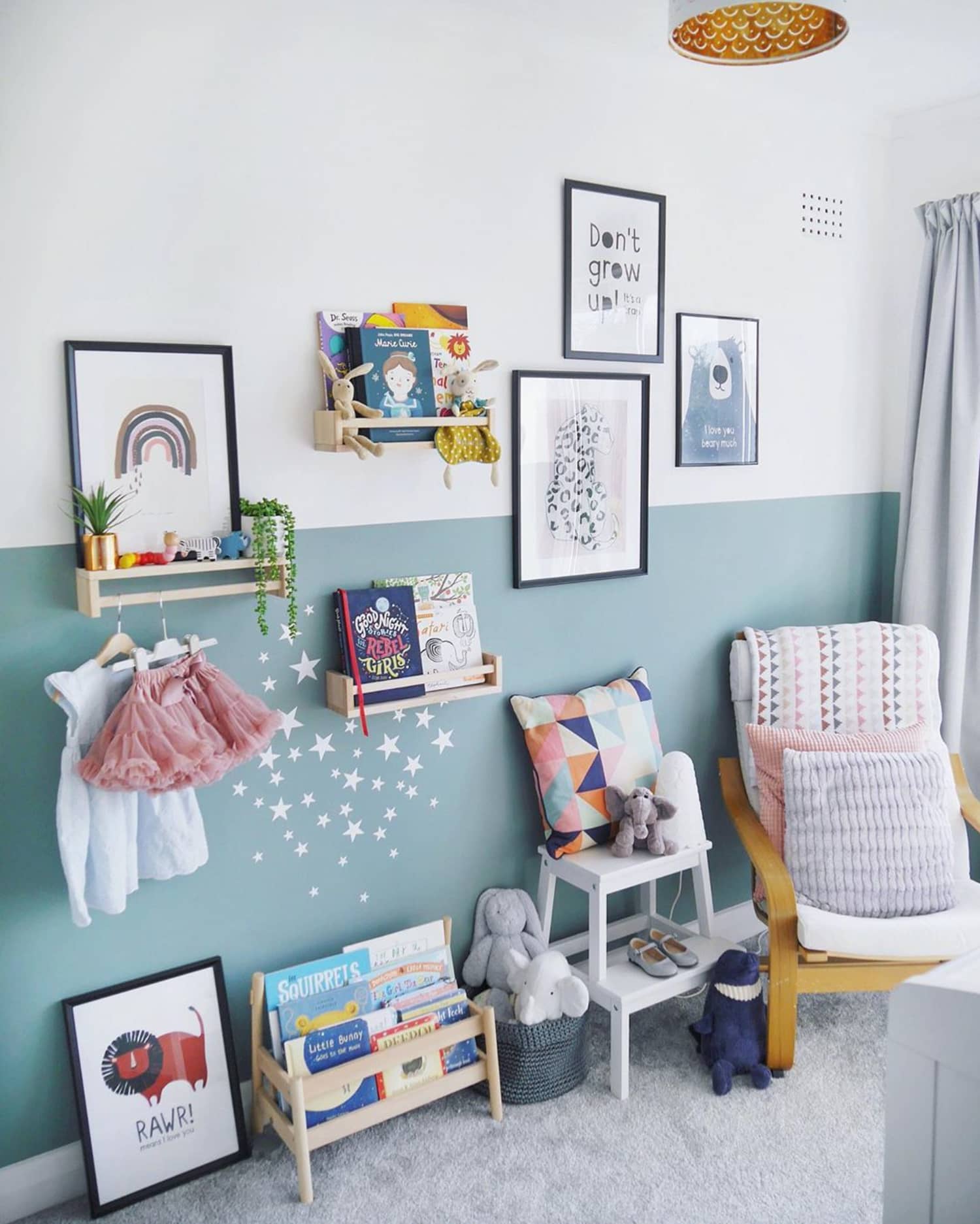 nursery bookshelf ikea