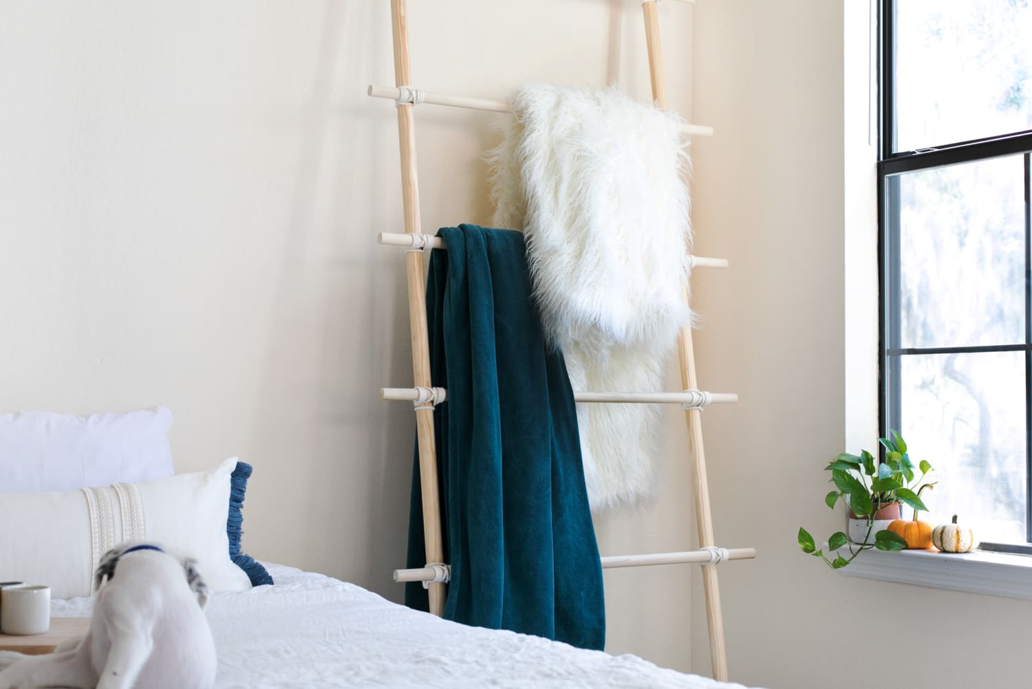 Decorating with Blanket Ladders Blanket Ladder Design Ideas