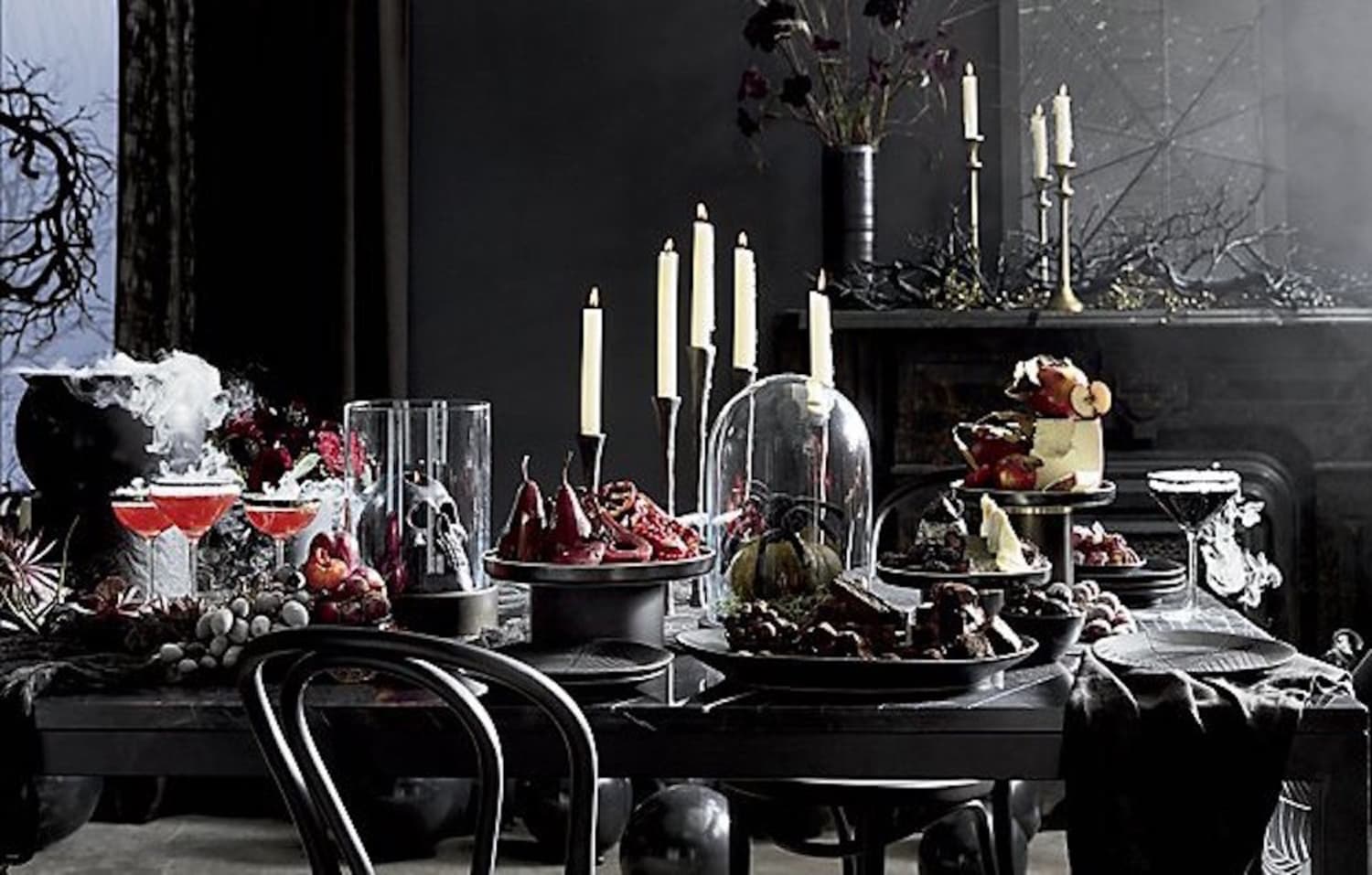 Crate And Barrel Sells Goth Halloween Decor Apartment Therapy