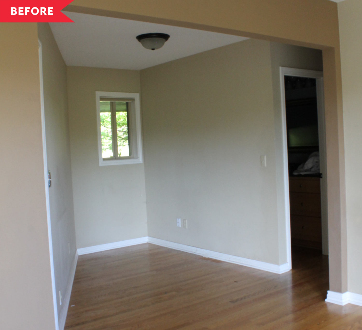 Before and After Awkward, Unused Office Space Gets Functional Redo