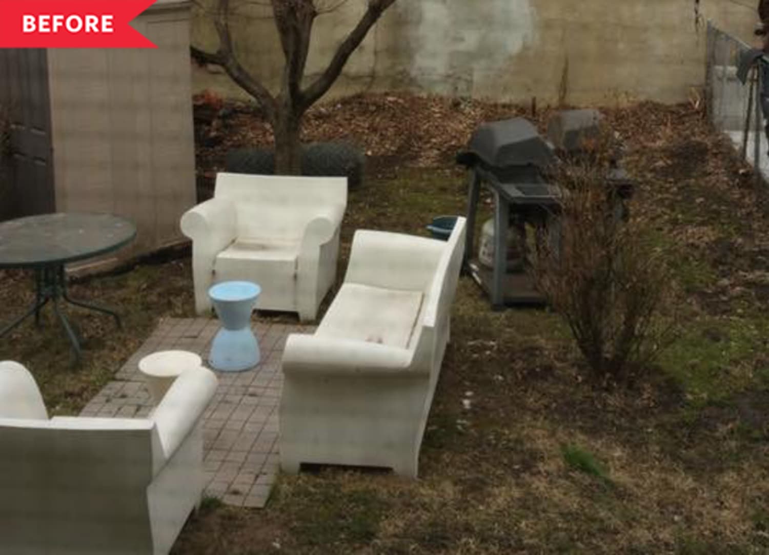 Before and After: An “Unusable” Patio Turned Enchanting Retreat for $3000