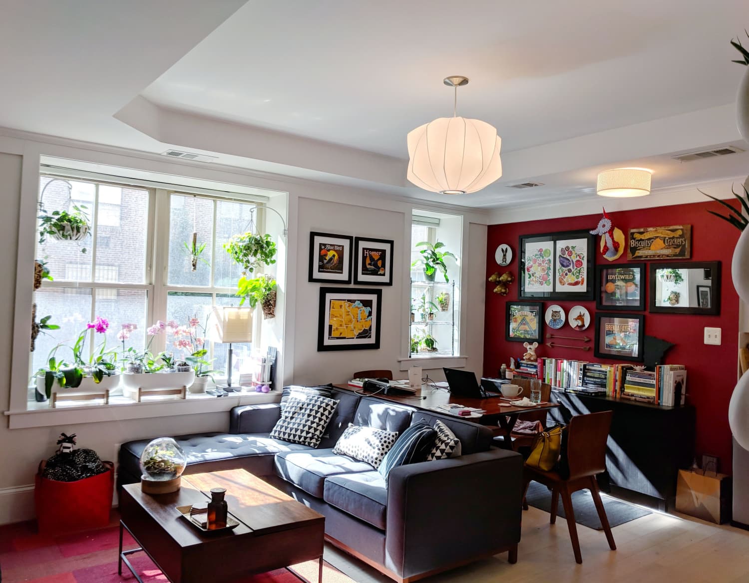 Eclectic Style in a Small Apartment