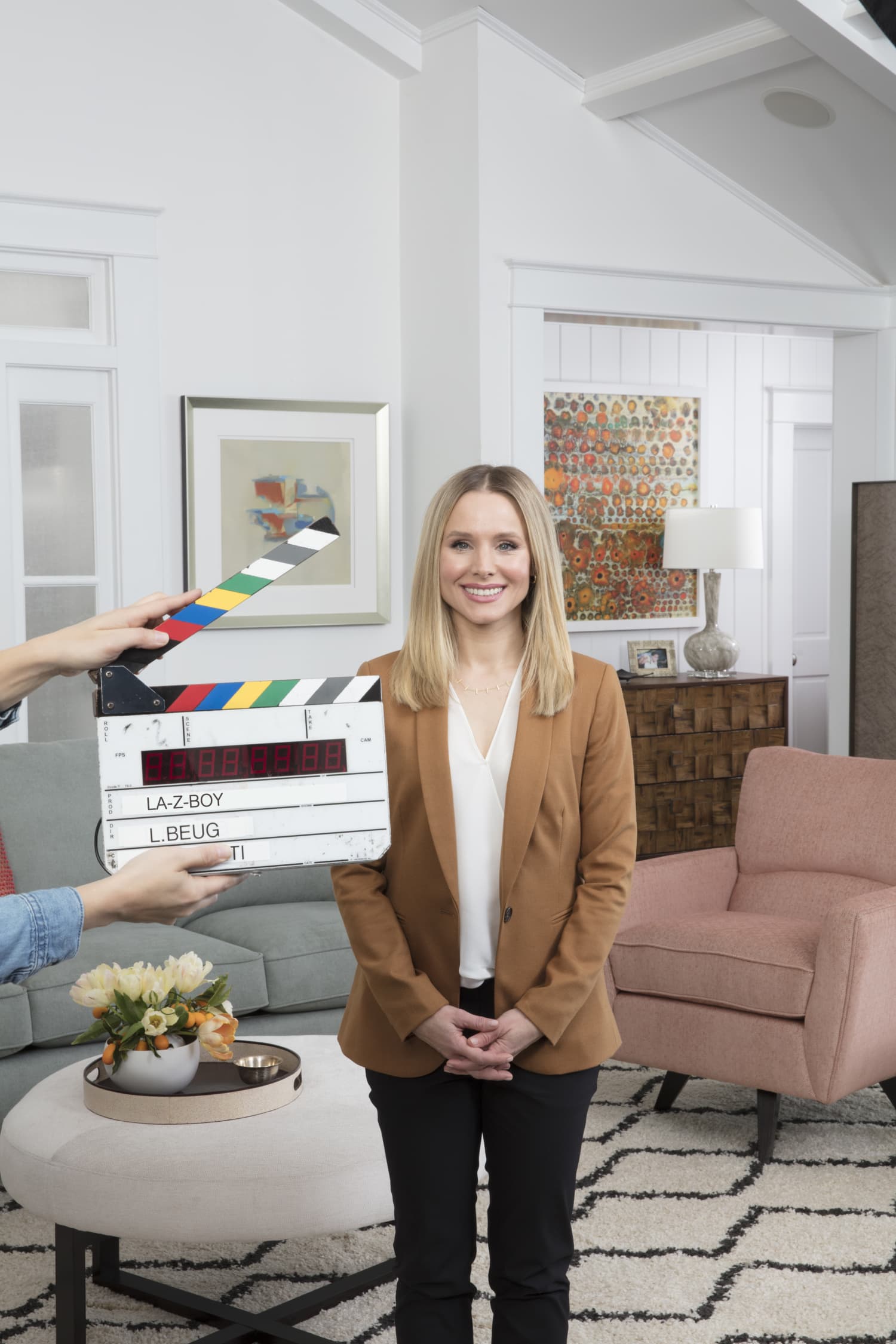 Kristen Bell La Z Boy Ambassador Commercial Recliner Fight