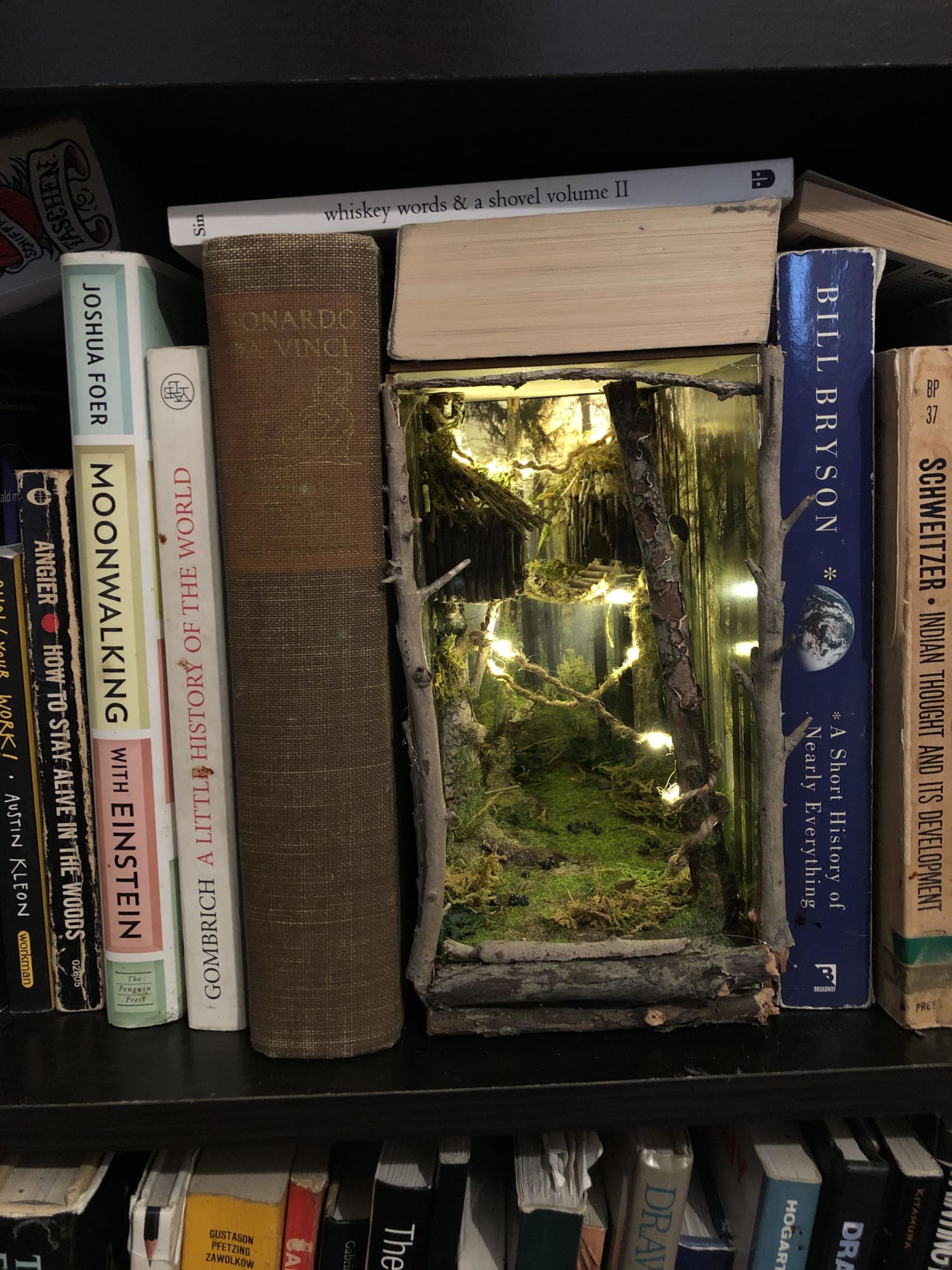 Book Nook Bookshelf Insert Dioramas | Apartment Therapy