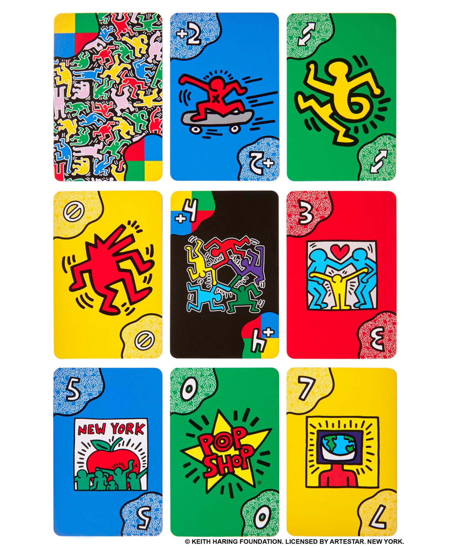 Uno Limited Edition Keith Haring Deck Is Available At Macy S Apartment Therapy