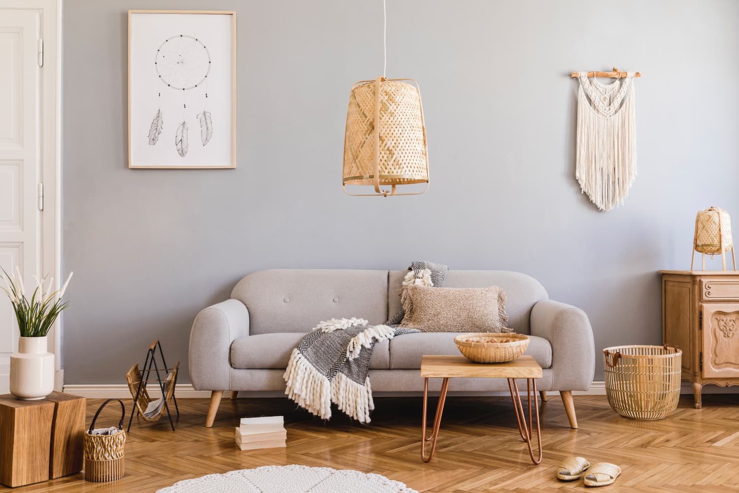 Rattan Popular Interior Design Trend, According to Google Apartment