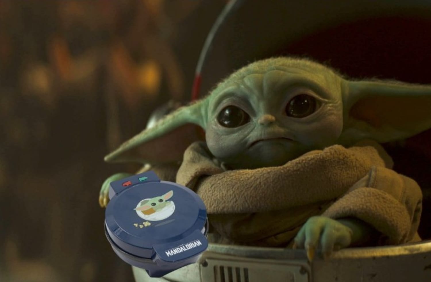 BoxLunch Has a Baby Yoda Waffle Maker Apartment Therapy