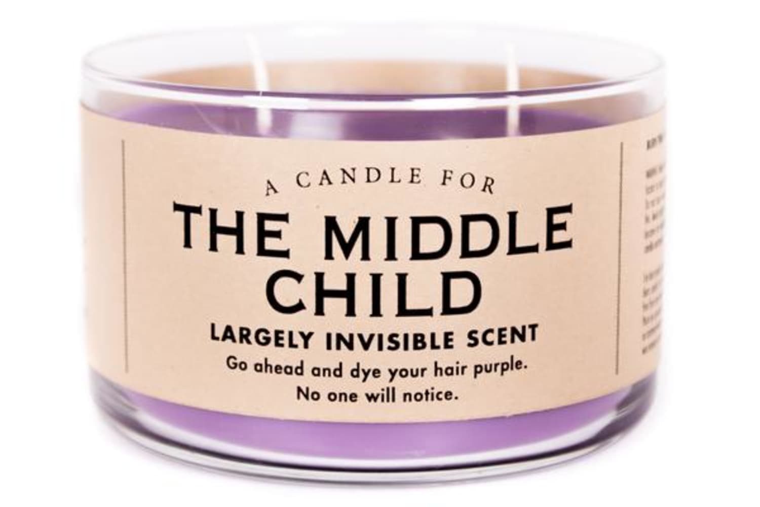 Middle Child Candle Whiskey River Soap Co. Apartment Therapy