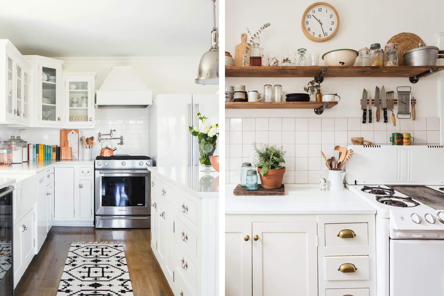 small prep sink in farmhouse kitchen