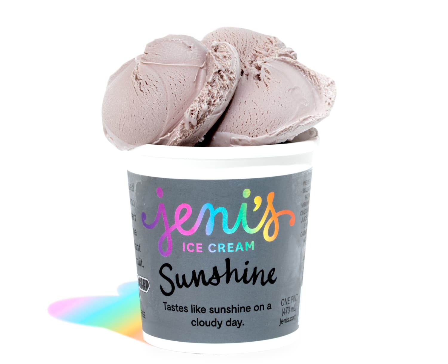 Jeni's New Gray Ice Cream Actually Tastes Like "Sunshine on a Cloudy