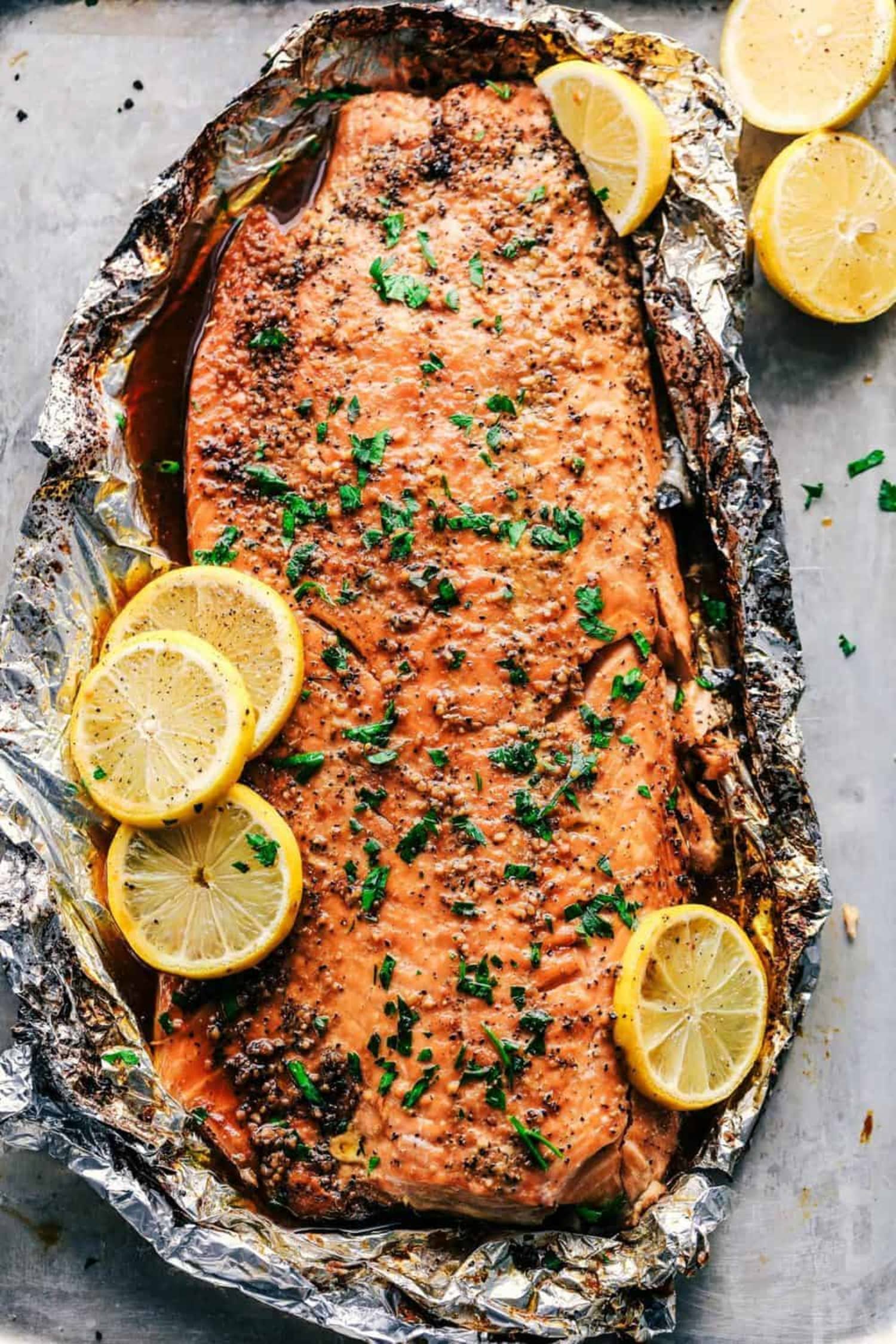Garlic Brown Sugar Glazed Salmon The Recipe Critic Kitchn