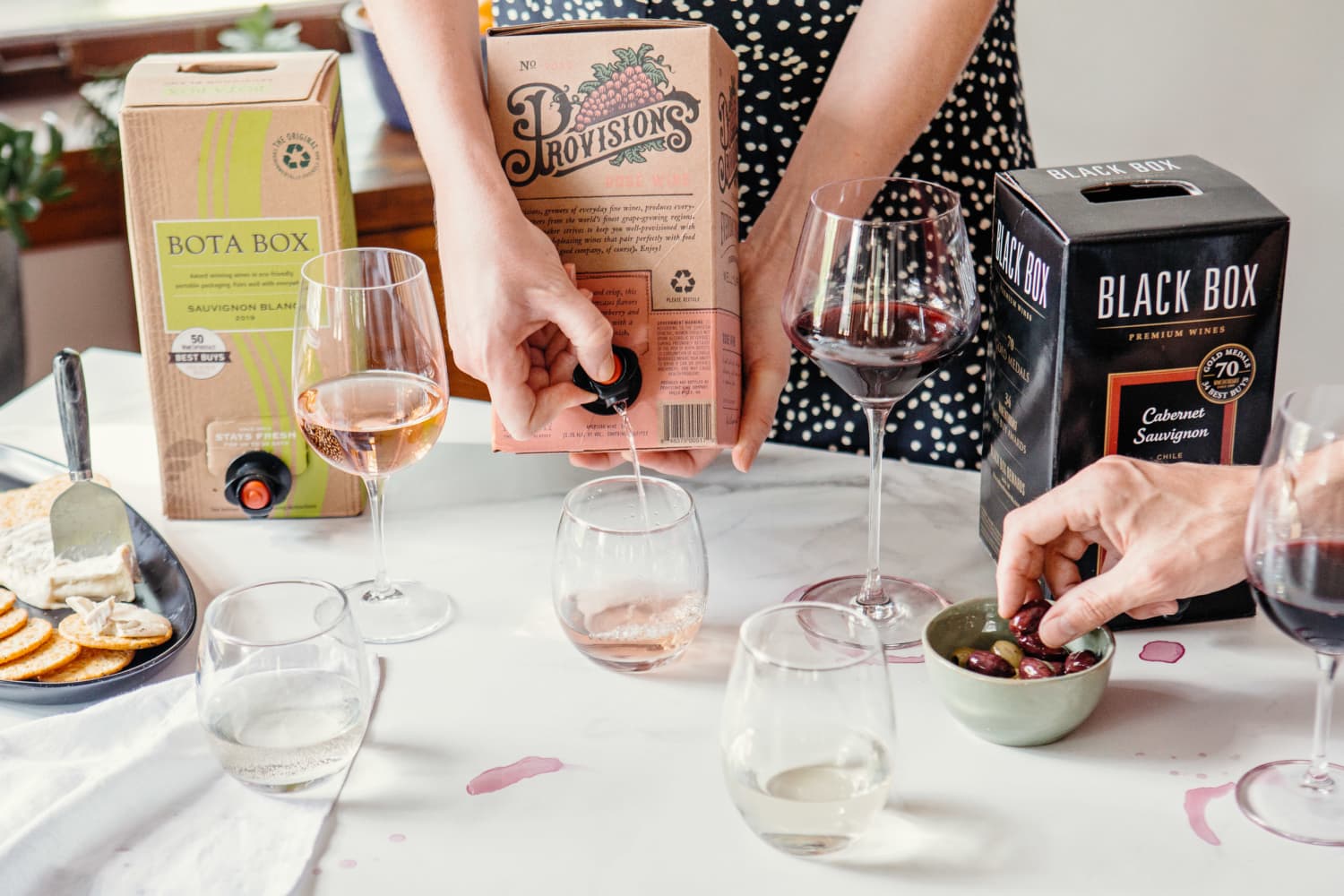 boxed zinfandel wine