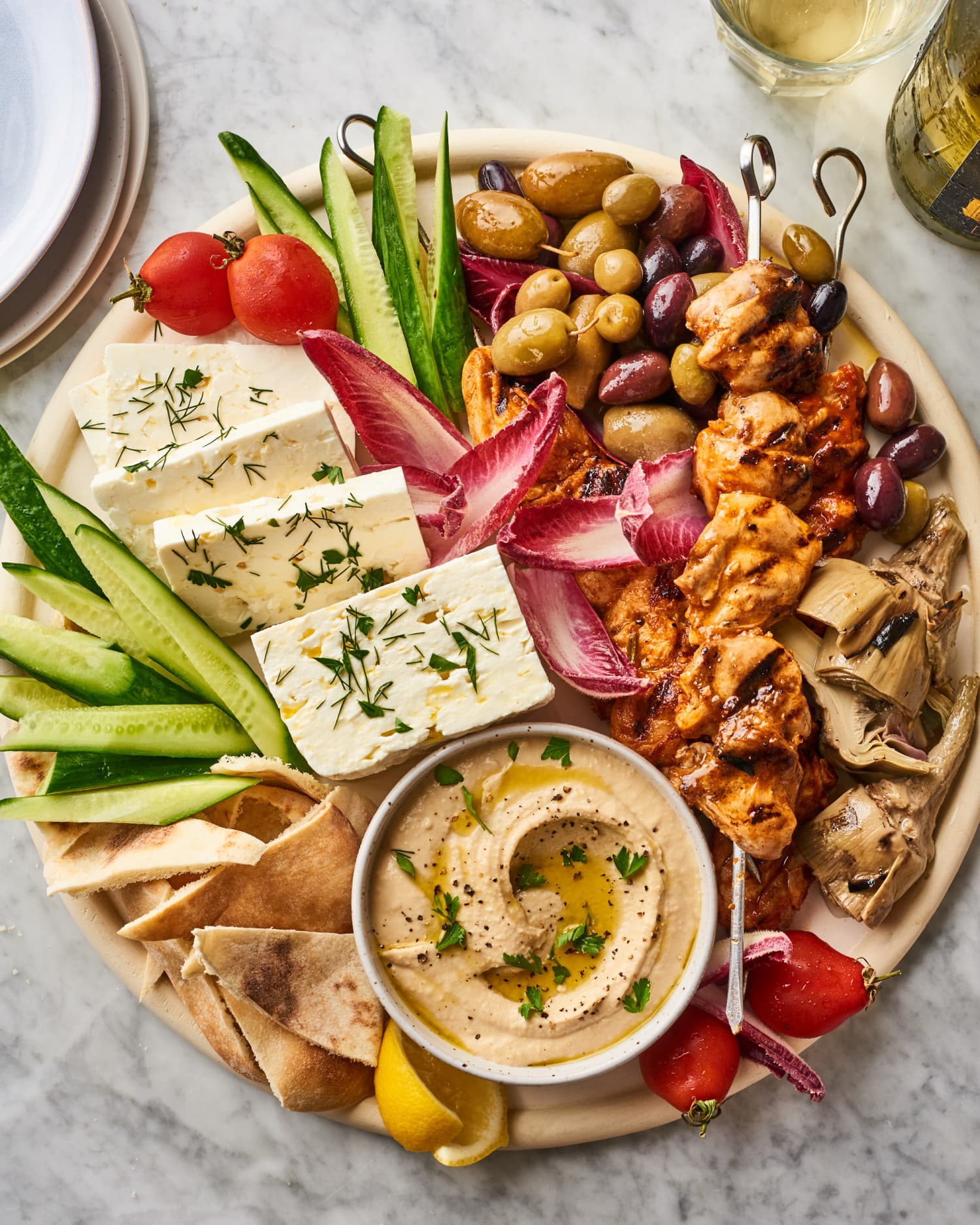 How to Make a Mediterranean Snack Board Kitchn