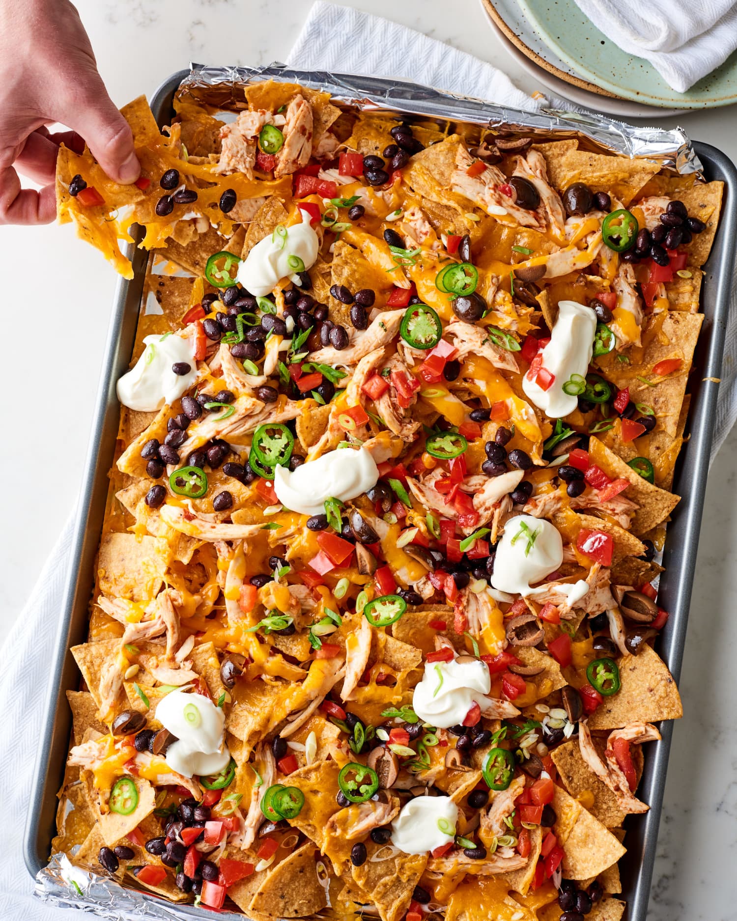 Easy Chicken Nachos Recipe | Kitchn