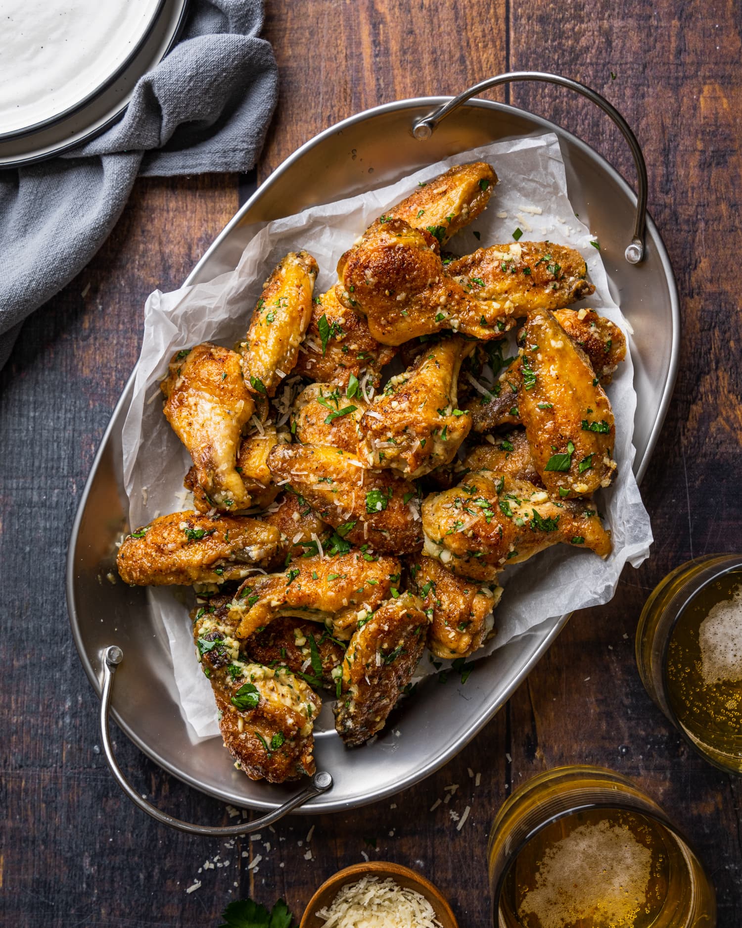 Garlic-Parmesan Wings | Kitchn