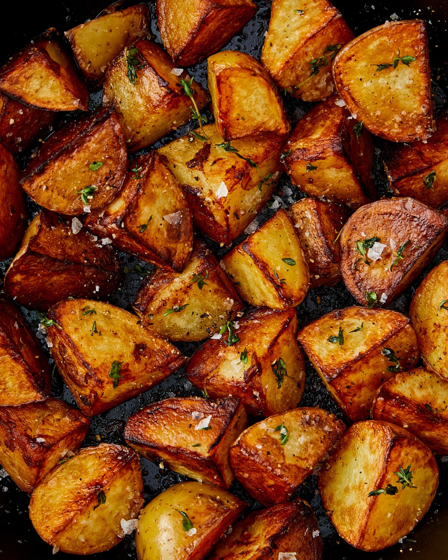 Crispy Skillet Fried Potatoes Recipe Kitchn