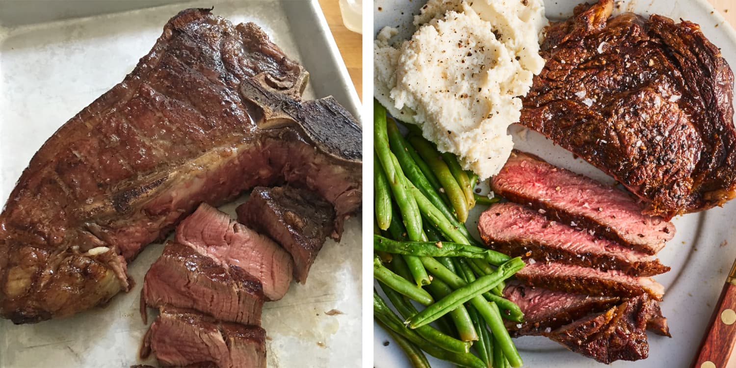 How To Reverse Sear Steak The Best Method To Cook Steak Kitchn
