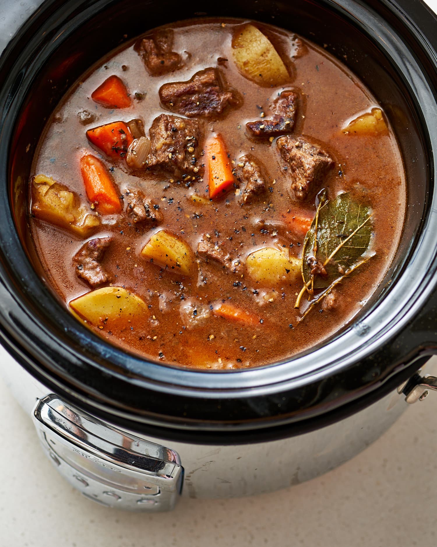 To Make a Better Slow Cooker Beef Stew, Layer the ...