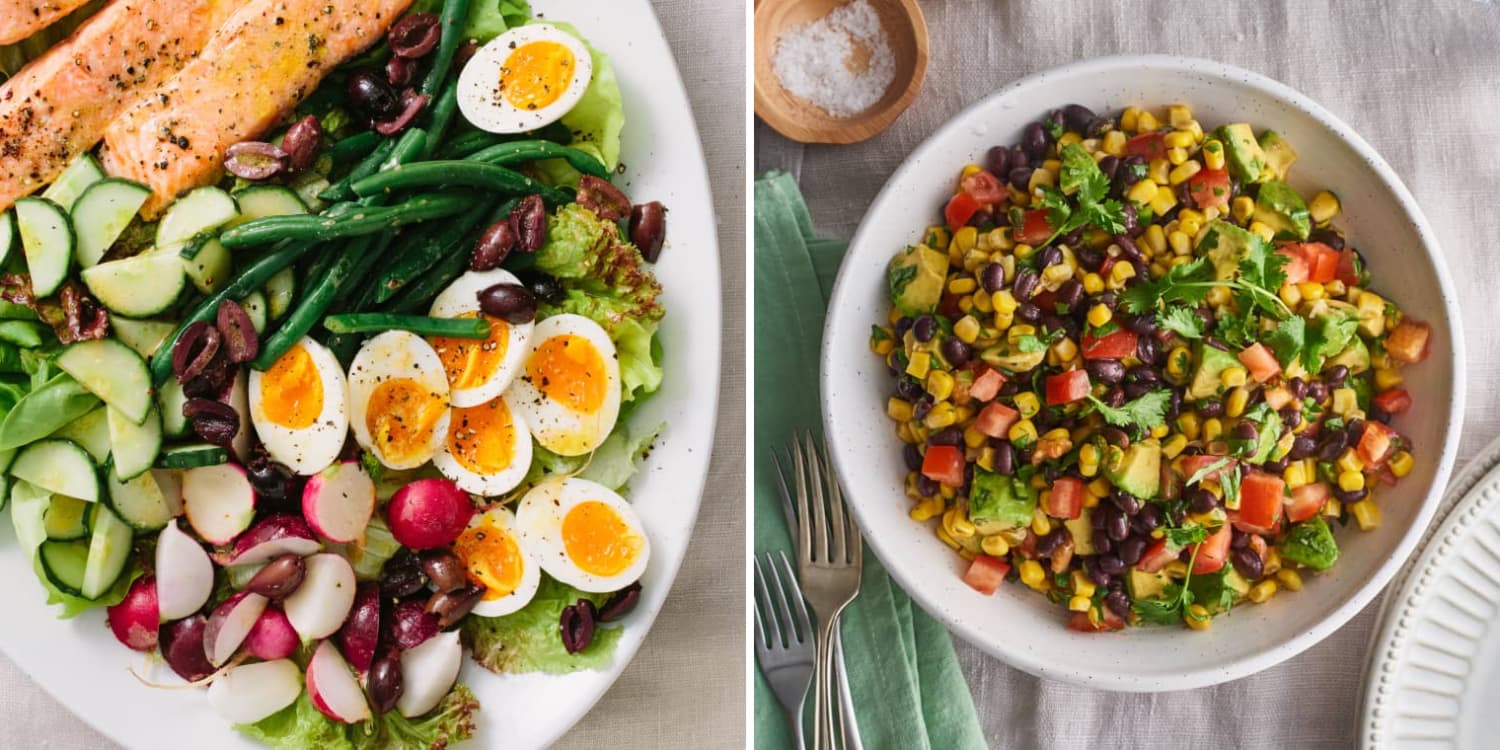 10 Satisfying MakeAhead Lunch Salads Kitchn