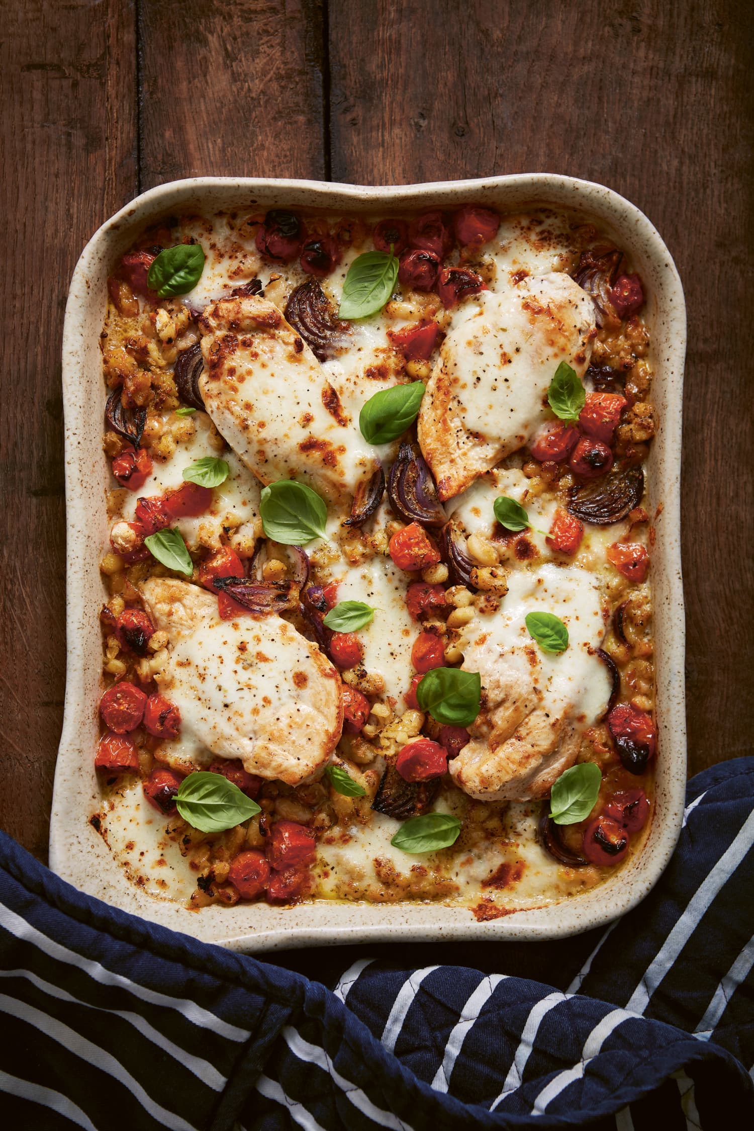 Sheet Pan MozzarellaTopped Chicken Cutlets Kitchn
