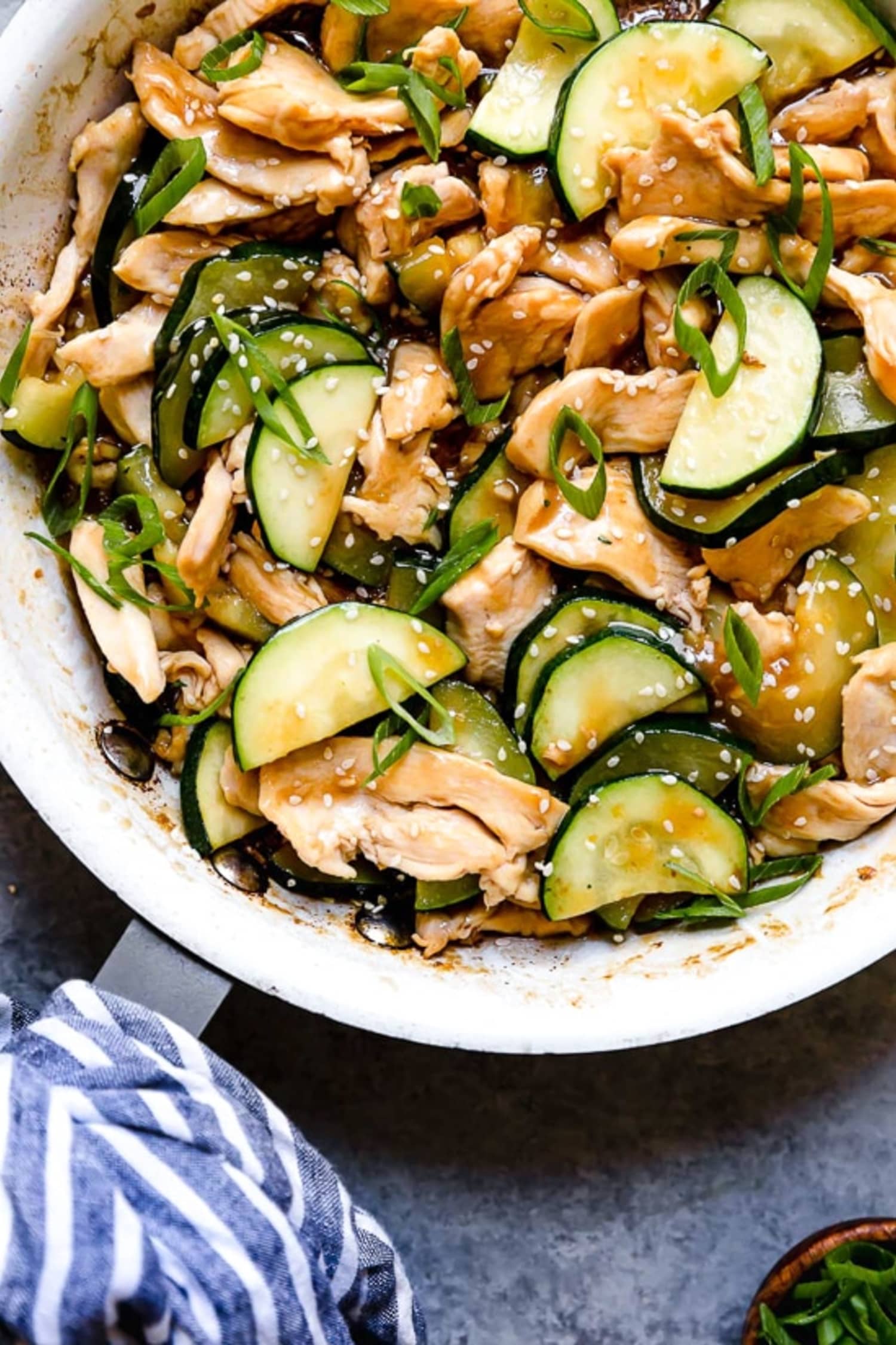 Chicken Zucchini Stir Fry Recipe - Skinny Taste | Kitchn