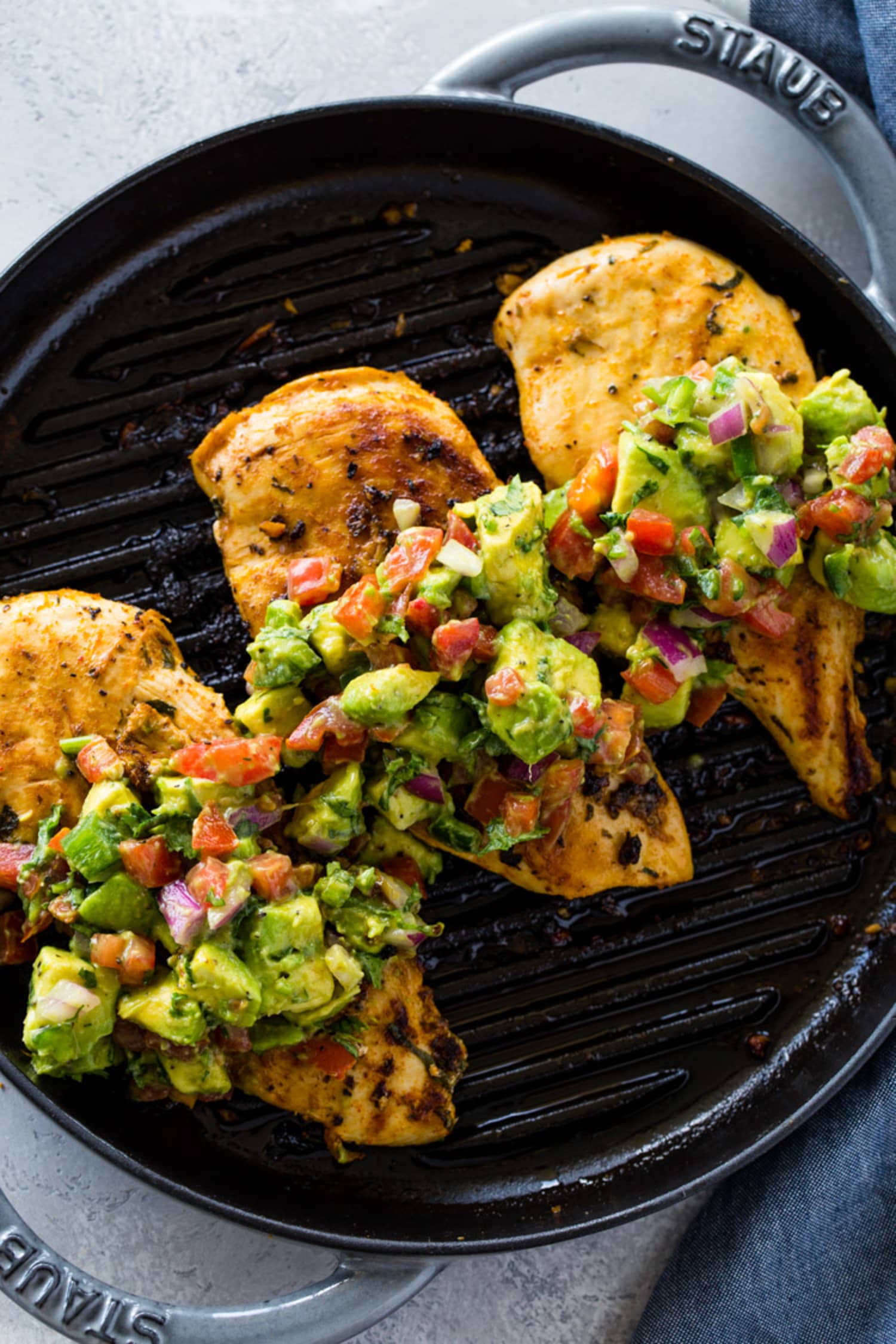 Grilled Avocado Chicken Recipe - Gimme Delicious | Kitchn