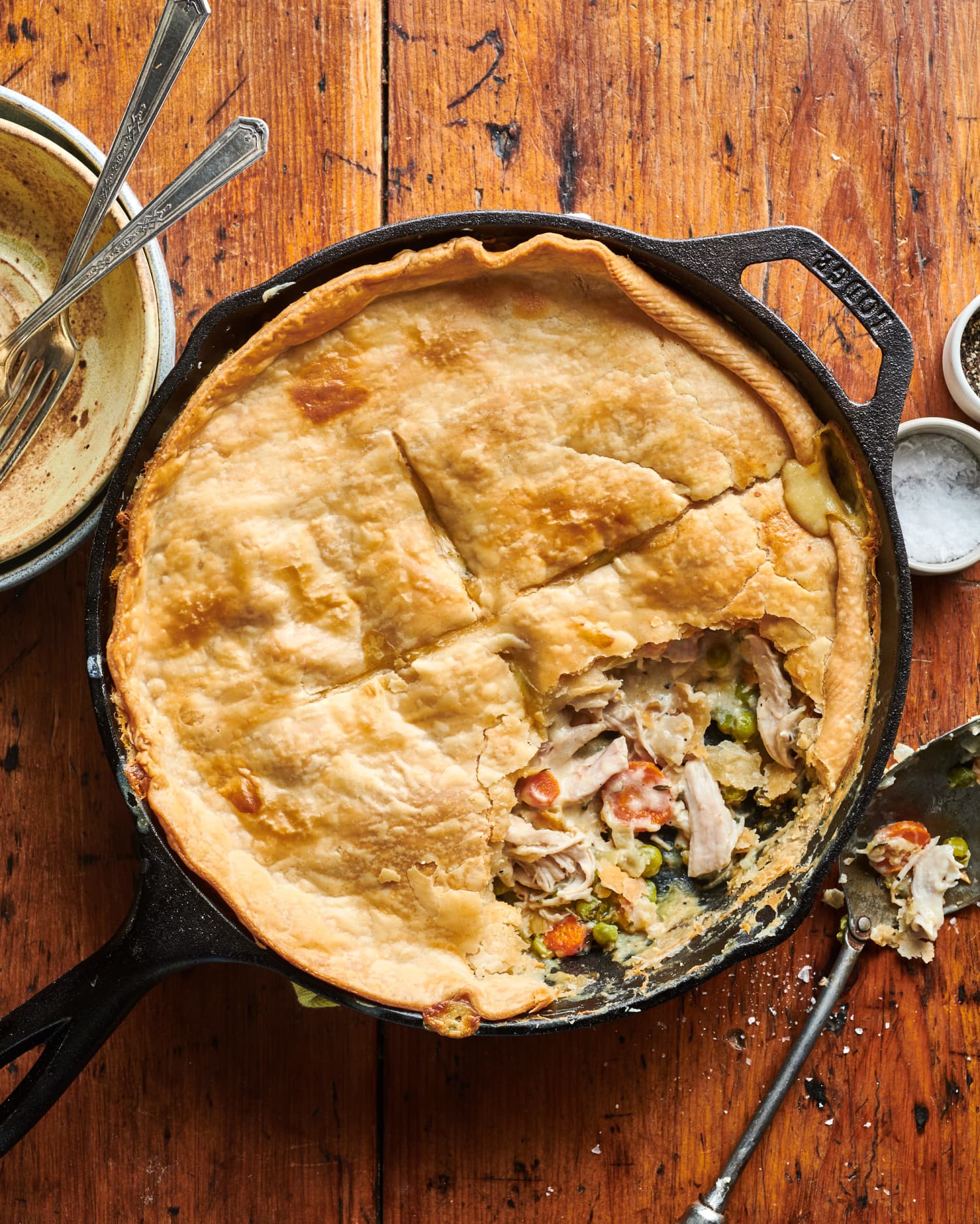 How To Make Leftover Thanksgiving Turkey Pot Pie | Kitchn