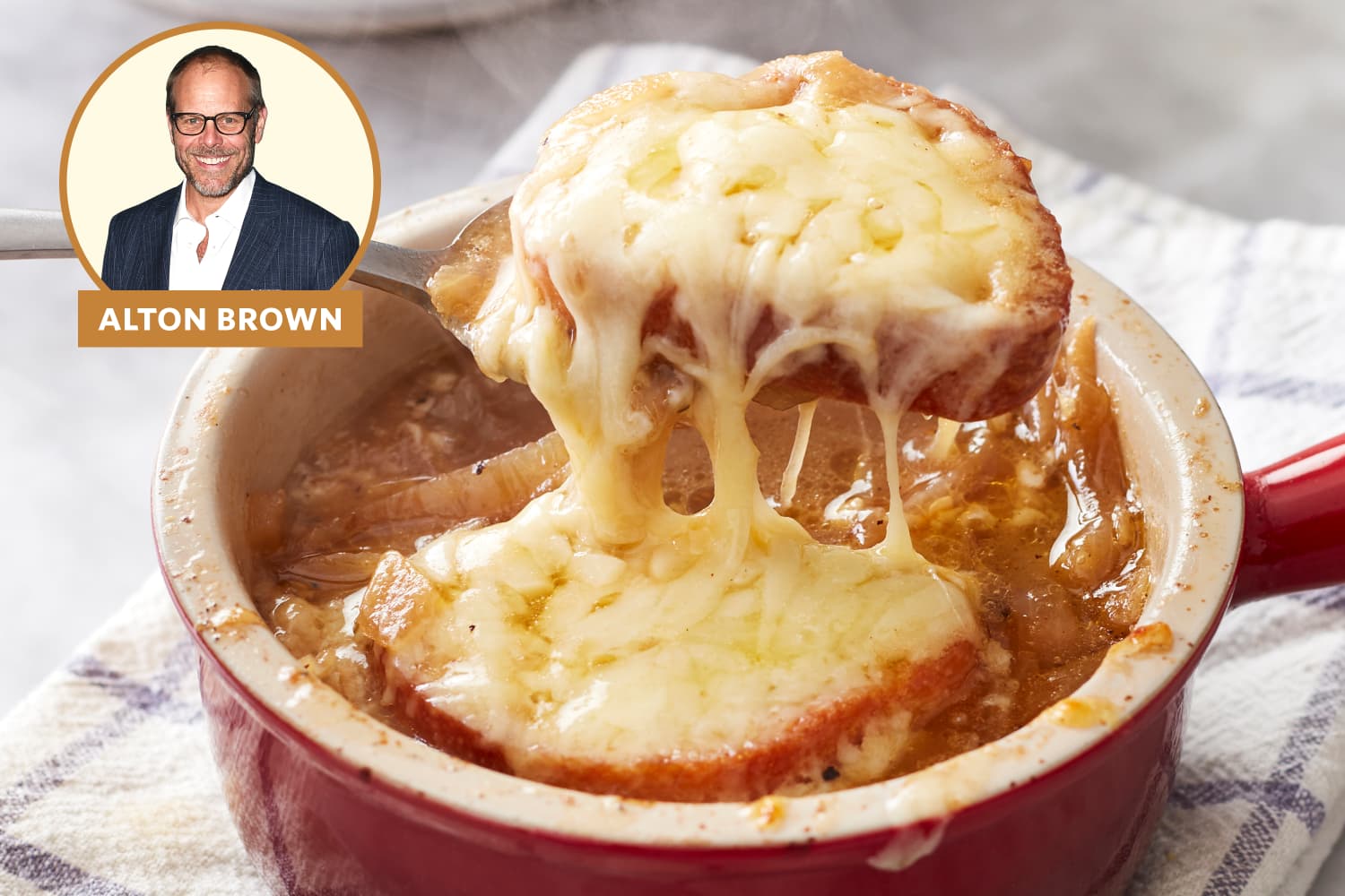 I Tried Alton Brown's French Onion Soup Recipe Kitchn