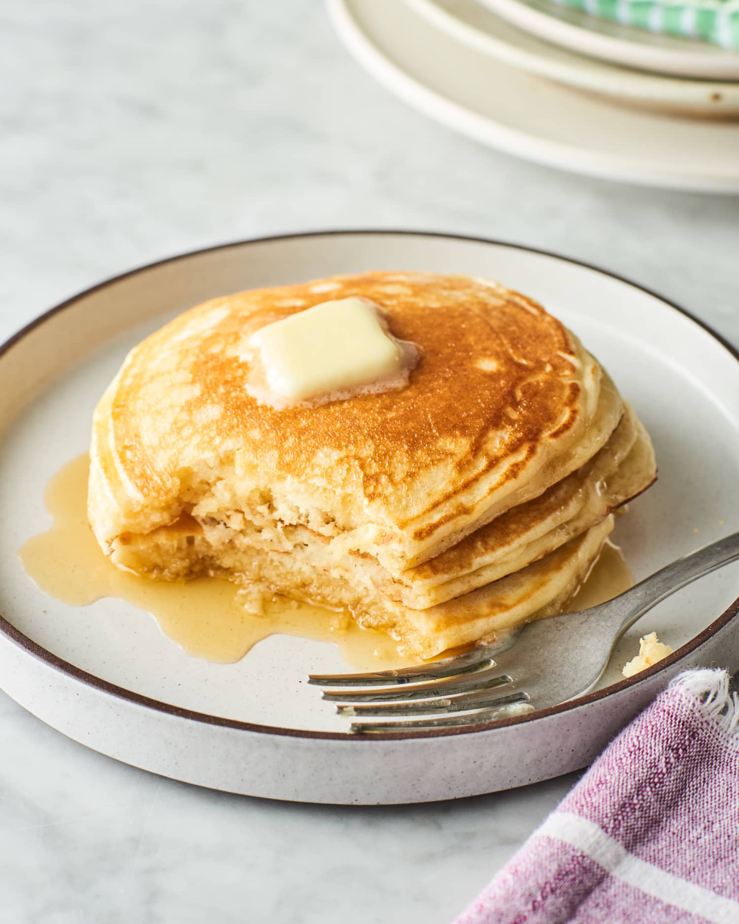 I Tried Martha Stewart S Old Fashioned Pancake Recipe Kitchn   Battle Pancakes Martha S Old Fashioned 012